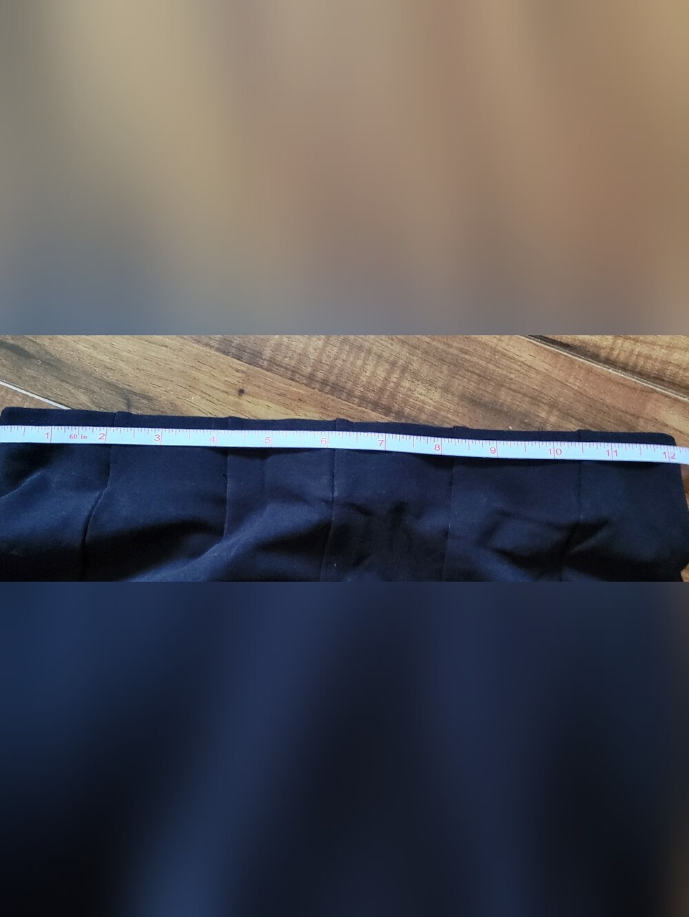 Black Midi A-Line Pleated Skirt - Picture 4 of 4